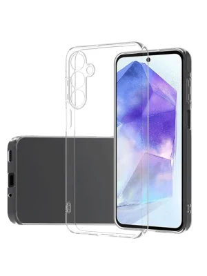 Newface Samsung Galaxy A26 Kılıf Lüx Şeffaf Silikon