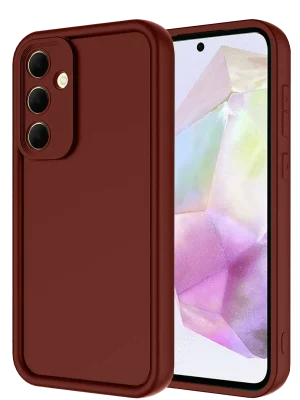 Newface Samsung Galaxy A26 Kılıf Viera Silikon - Bordo