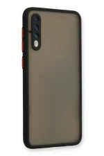 Newface Samsung Galaxy A30S Kılıf Montreal Silikon Kapak - Siyah - Görsel 2