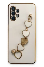 Newface Samsung Galaxy A32 Kılıf Esila Silikon - Beyaz - Görsel 2