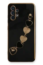 Newface Samsung Galaxy A32 Kılıf Esila Silikon - Siyah - Görsel 2