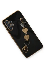 Newface Samsung Galaxy A32 Kılıf Esila Silikon - Siyah - Görsel 3