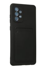 Newface Samsung Galaxy A53 5G Kılıf Kelvin Kartvizitli Silikon - Siyah - Görsel 2