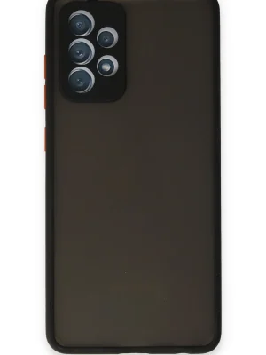 Newface Samsung Galaxy A32 Kılıf Montreal Silikon Kapak - Siyah