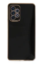 Newface Samsung Galaxy A32 Kılıf Volet Silikon - Siyah