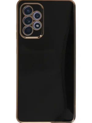 Newface Samsung Galaxy A32 Kılıf Volet Silikon - Siyah