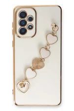 Newface Samsung Galaxy A33 5G Kılıf Esila Silikon - Beyaz - Görsel 2