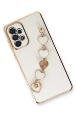 Newface Samsung Galaxy A33 5G Kılıf Esila Silikon - Beyaz - Görsel 3