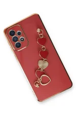 Newface Samsung Galaxy A33 5G Kılıf Esila Silikon - Kırmızı - Görsel 3