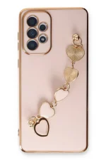 Newface Samsung Galaxy A33 5G Kılıf Esila Silikon - Pudra - Görsel 2