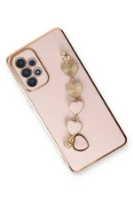 Newface Samsung Galaxy A33 5G Kılıf Esila Silikon - Pudra - Görsel 3