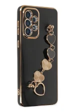 Newface Samsung Galaxy A33 5G Kılıf Esila Silikon - Siyah