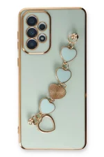 Newface Samsung Galaxy A33 5G Kılıf Esila Silikon - Su Yeşili - Görsel 2