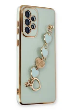 Newface Samsung Galaxy A33 5G Kılıf Esila Silikon - Su Yeşili