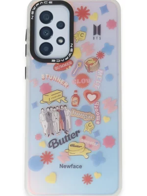 Newface Samsung Galaxy A33 5G Kılıf Estoril Desenli Kapak - Estoril - 16