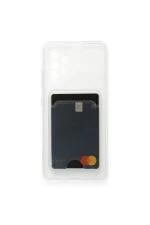 Newface Samsung Galaxy A33 5G Kılıf Kart Şeffaf Silikon - Şeffaf