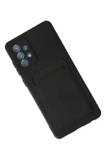 Newface Samsung Galaxy A33 5G Kılıf Kelvin Kartvizitli Silikon - Siyah - Görsel 3