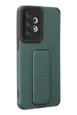 Newface Samsung Galaxy A33 5G Kılıf Mega Standlı Silikon - Yeşil - Görsel 2