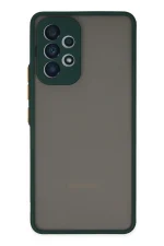 Newface Samsung Galaxy A33 5G Kılıf Montreal Silikon Kapak - Yeşil