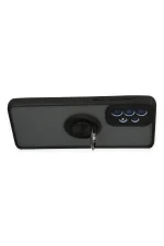 Newface Samsung Galaxy A33 5G Kılıf Montreal Yüzüklü Silikon Kapak - Siyah - Görsel 3