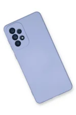 Newface Samsung Galaxy A33 5G Kılıf Nano içi Kadife Silikon - Lila - Görsel 3