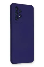 Newface Samsung Galaxy A33 5G Kılıf Nano içi Kadife Silikon - Mor - Görsel 2