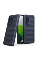 Newface Samsung Galaxy A33 5G Kılıf Optimum Silikon - Lacivert - Görsel 2