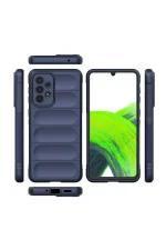 Newface Samsung Galaxy A33 5G Kılıf Optimum Silikon - Lacivert - Görsel 3