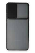 Newface Samsung Galaxy A33 5G Kılıf Palm Buzlu Kamera Sürgülü Silikon - Siyah - Görsel 2