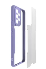 Newface Samsung Galaxy A33 5G Kılıf Platin Silikon - Sarı - Görsel 2