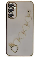 Newface Samsung Galaxy A34 5G Kılıf Esila Silikon - Pudra