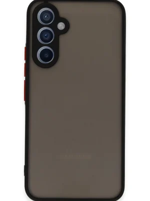 Newface Samsung Galaxy A34 5G Kılıf Montreal Silikon Kapak - Siyah