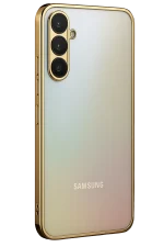 Newface Samsung Galaxy A34 5G Kılıf Razer Lensli Silikon - Gold