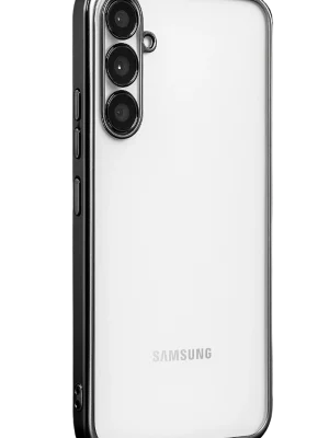 Newface Samsung Galaxy A34 5G Kılıf Razer Lensli Silikon - Siyah