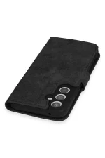 Newface Samsung Galaxy A34 5G Kılıf Trend S Plus Kapaklı Kılıf - Siyah - Görsel 3