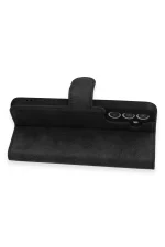 Newface Samsung Galaxy A34 5G Kılıf Trend S Plus Kapaklı Kılıf - Siyah - Görsel 4