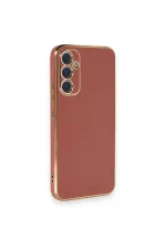 Newface Samsung Galaxy A34 5G Kılıf Volet Silikon - Kırmızı - Görsel 2