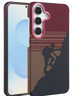 Newface Samsung Galaxy A34 5G Vega Magsafe Kapak - Kırmızı