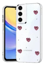 Newface Samsung Galaxy A35 5G Fiyonk Desenli Kapak - Desen 7