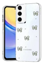 Newface Samsung Galaxy A35 5G Fiyonk Desenli Kapak - Desen 9