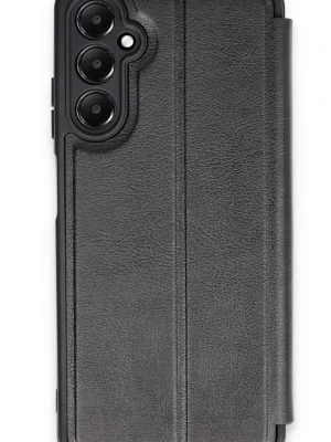 Newface Samsung Galaxy A35 5G Kılıf Flip Cover - Siyah