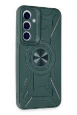 Newface Samsung Galaxy A35 5G Kılıf Lincoln Silikon - Koyu Yeşil - Görsel 3