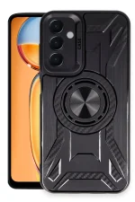 Newface Samsung Galaxy A35 5G Kılıf Lincoln Silikon - Siyah