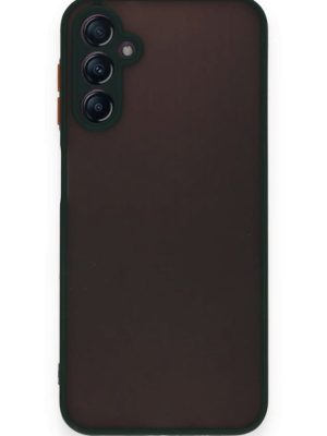 Newface Samsung Galaxy A35 5G Kılıf Montreal Silikon Kapak - Yeşil