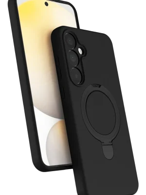 Newface Samsung Galaxy A35 5G Regal Magsafe Standlı Kapak - Siyah