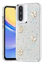 Newface Samsung Galaxy A36 Fiyonk Desenli Kapak - Desen 10