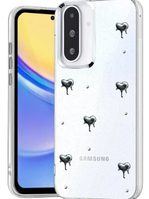 Newface Samsung Galaxy A36 Fiyonk Desenli Kapak - Desen 3