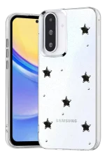 Newface Samsung Galaxy A36 Fiyonk Desenli Kapak - Desen 4