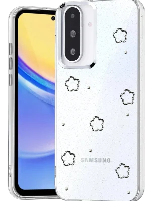 Newface Samsung Galaxy A36 Fiyonk Desenli Kapak - Desen 8