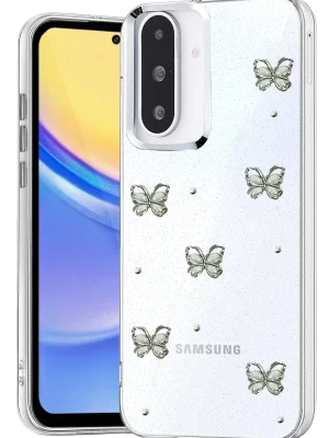 Newface Samsung Galaxy A36 Fiyonk Desenli Kapak - Desen 9